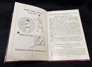 RARE FIRST EDITION RIGHTS AND WRONGS OF GOLF 1935 BOBBY JONES - FIRST EDITION BO